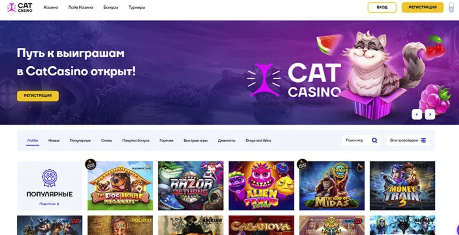 Cat casino